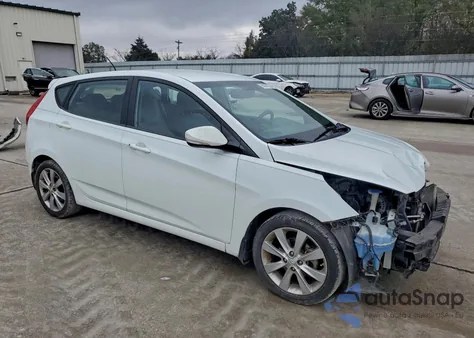 2013 Hyundai Accent Gls from USA, damaged, VIN KMHCU5AE6DU075031